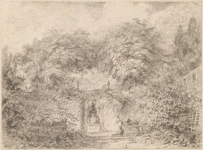 O Pequeno Parque (Le petite parc) de Jean Honore Fragonard