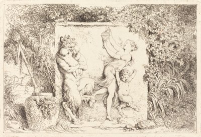 A Dança dos Sátiros de Jean Honore Fragonard