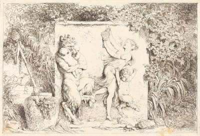 A Dança dos Sátiros de Jean Honore Fragonard