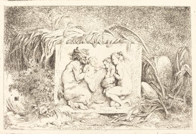 A família do sátiro de Jean Honore Fragonard