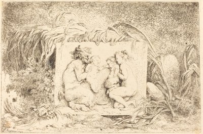 A família do sátiro de Jean Honore Fragonard