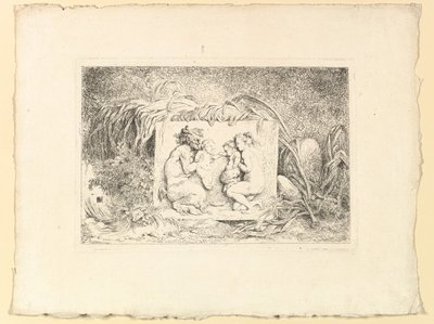 A Família Sátiros, 1763. de Jean Honore Fragonard