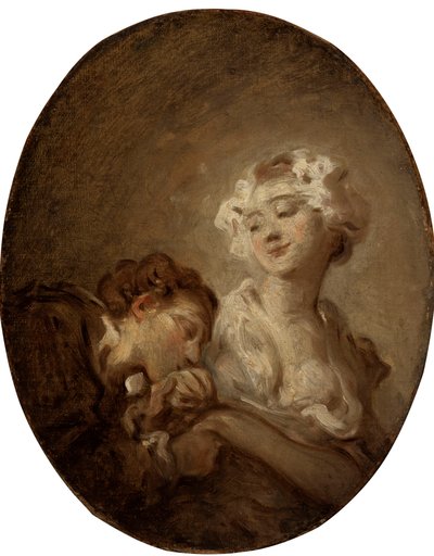 A coquete e a juventude. de Jean Honore Fragonard