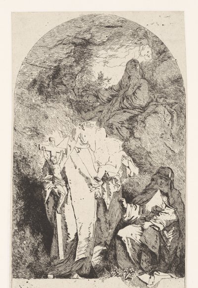 Glorificação de Maria de Jean Honore Fragonard