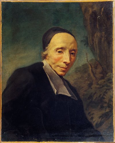 Retrato do abade Firmin Tournus (1672-1733) (óleo sobre tela) de Jean II Restout