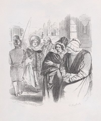 Gotton de The Complete Works of Béranger, 1836. de Jean Ignace Isidore Gérard