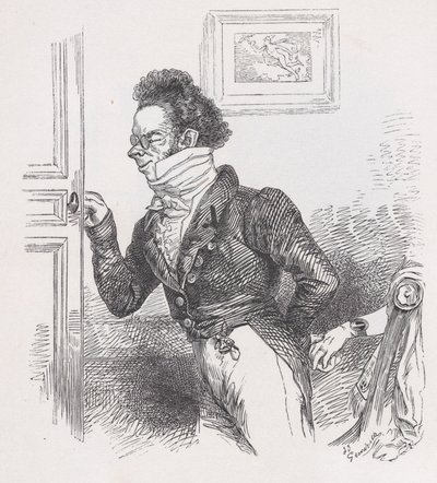 Robin, o amigo de The Complete Works of Béranger, 1836. de Jean Ignace Isidore Gérard