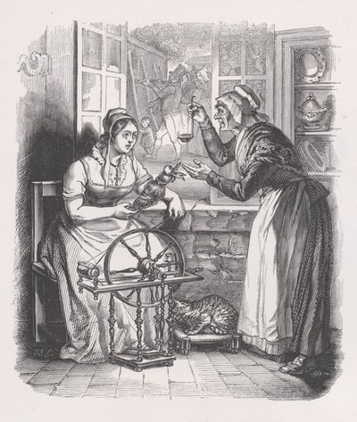 O Prisioneiro de Guerra de The Complete Works of Béranger, 1836. de Jean Ignace Isidore Gérard