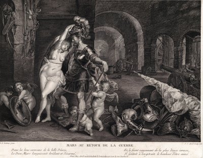 Mars nach dem Krieg von Jean Jacques Avril