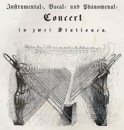 Concerto Vocal Instrumental e Fenomenal, 1844. de Jean Jacques Grandville