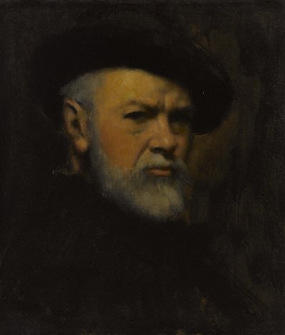 Auto-retrato, c. 1890. de Jean Jacques Henner