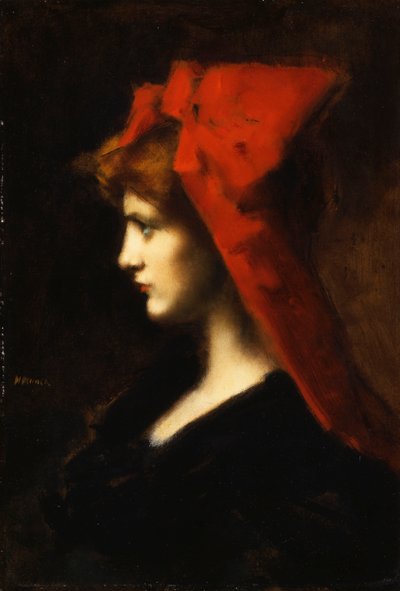 The Red Hat, de Jean Jacques Henner