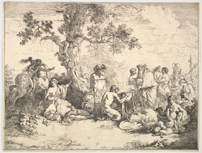 Sacrifício a Pan, 1762-63. de Jean Jacques Lagrenee