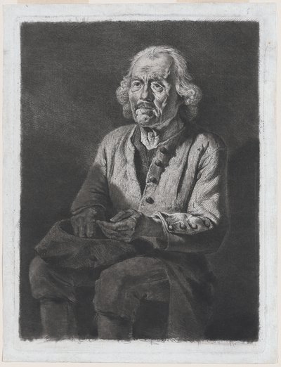 Velho Gerard, Camponês de Chasselay de Jean Jacques de Boissieu