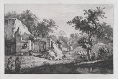 A Pequena Ermida, 1793. de Jean Jacques de Boissieu