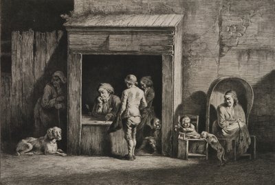 Der öffentliche Schreiber von Jean-Jacques de Boissieu