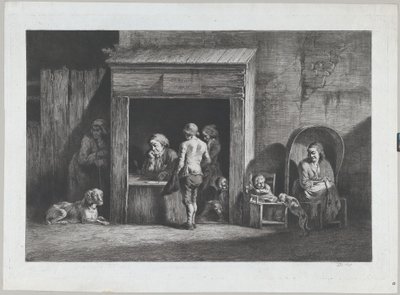 O Escrivão Público, 1790. de Jean Jacques de Boissieu