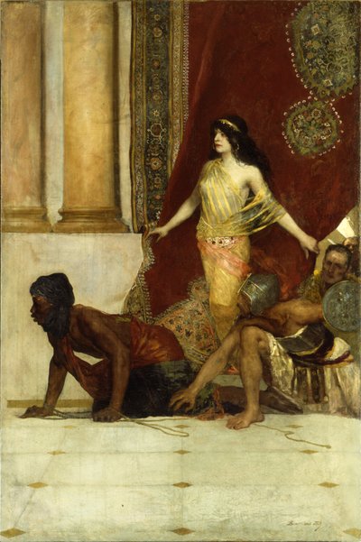 Dalila e os filisteus de Jean Joseph Benjamin Constant