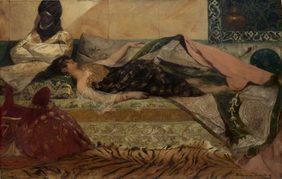 Odalisca. de Jean Joseph Benjamin Constant