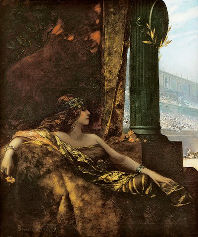 A Imperatriz Teodora (óleo sobre tela) de Jean Joseph Benjamin Constant
