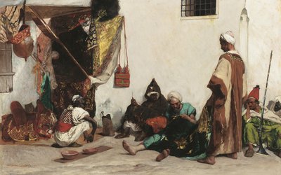 A loja do alfaiate, 1878 de Jean Joseph Benjamin Constant