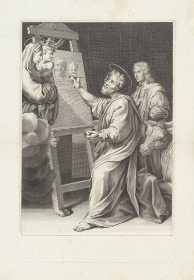 Lucas pinta Maria de Jean Langlois