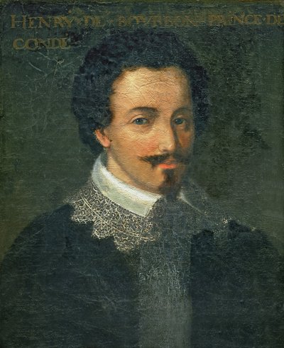 Retrato de Henrique I de Bourbon Conde de Jean Laurent Mosnier