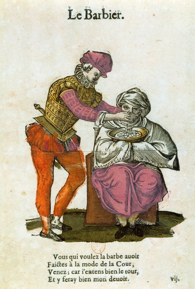 O barbeiro, de Jean Leclerc