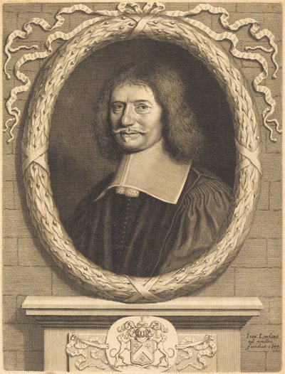 Retrato de um cavalheiro desconhecido de Jean Lenfant