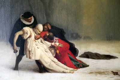 "Duelo depois de uma Mascarada", 1857 de Jean Leon Gerome