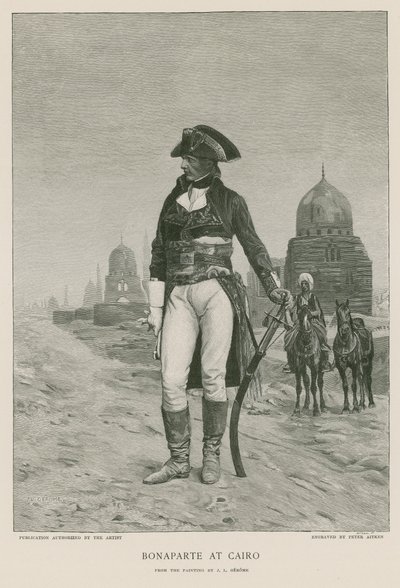 Napoleão no Cairo de Jean Leon Gerome