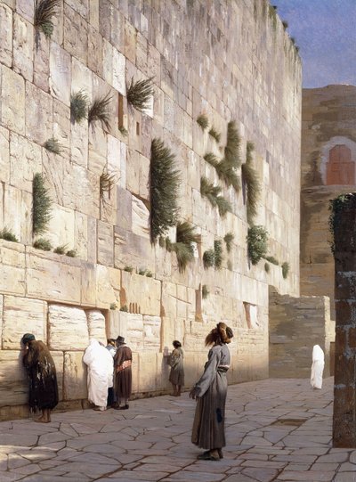 Muro de Salomão, Jerusalém de Jean Leon Gerome