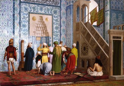 A Mesquita Azul, 1878 de Jean Leon Gerome