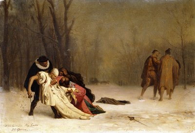 O duelo depois da bola de Jean Leon Gerome