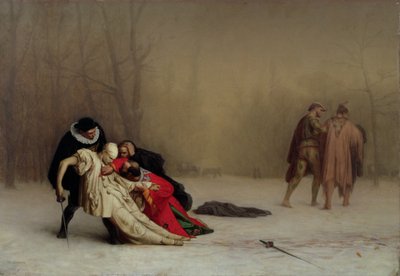 O duelo depois da mascarada de Jean Leon Gerome