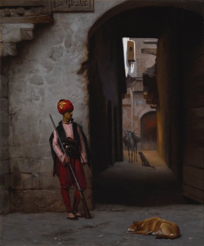 O guarda de Jean Leon Gerome