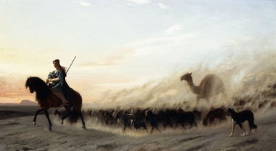 O pastor sírio, 1865 de Jean Leon Gerome