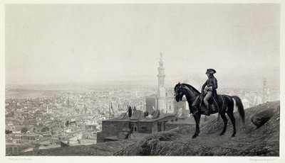 General Bonaparte no Cairo, de uma coleção de obras de Jean-Leon Gerome em 100 fotos, 1881 (fotogravura) de Jean Leon after Gerome