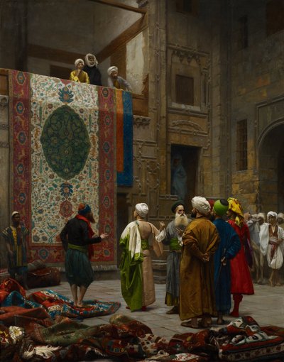 The Carpet Merchant de Jean Leon Gerome