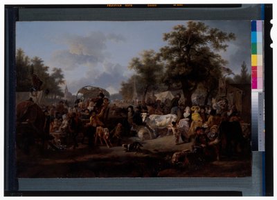 A feira da aldeia de Jean Louis (1744-1829) De Marne