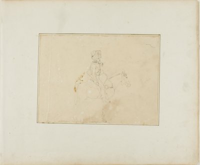 Cavaleiro montado de Jean Louis André Théodore Géricault