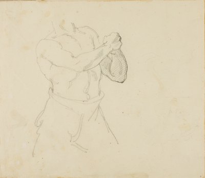 Torso de um pugilista de Jean Louis André Théodore Géricault