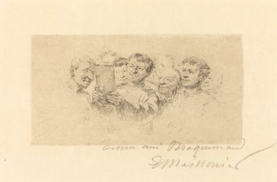 Os Amantes de Jean Louis Ernest Meissonier
