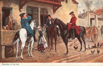 Parando no interior de Jean Louis Ernest after Meissonier