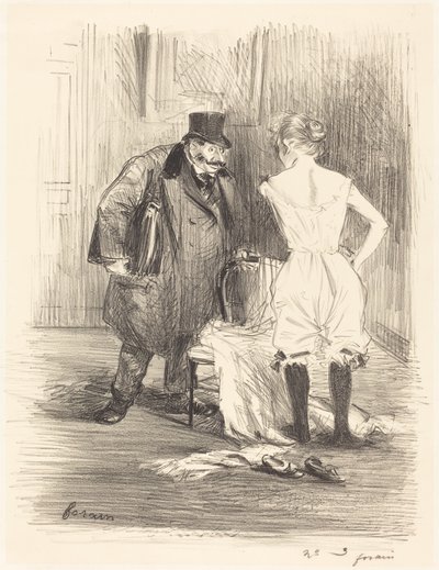 Uma convulsão de Jean Louis Forain