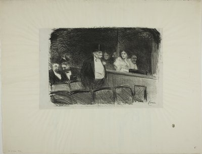 No Teatro de Jean Louis Forain