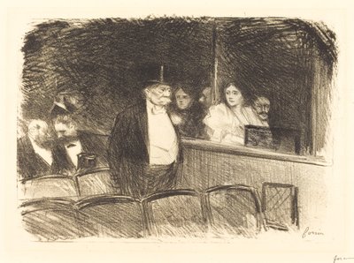No Teatro de Jean Louis Forain