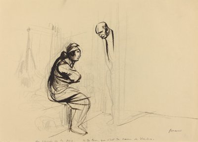 No Congresso da Paz, c. 1919. de Jean Louis Forain