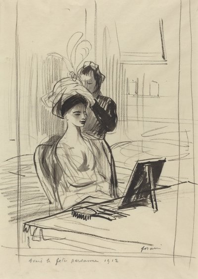 Antes das meninas persas de Jean Louis Forain