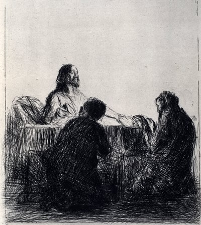 Quebra do Pão, 1925. de Jean Louis Forain
